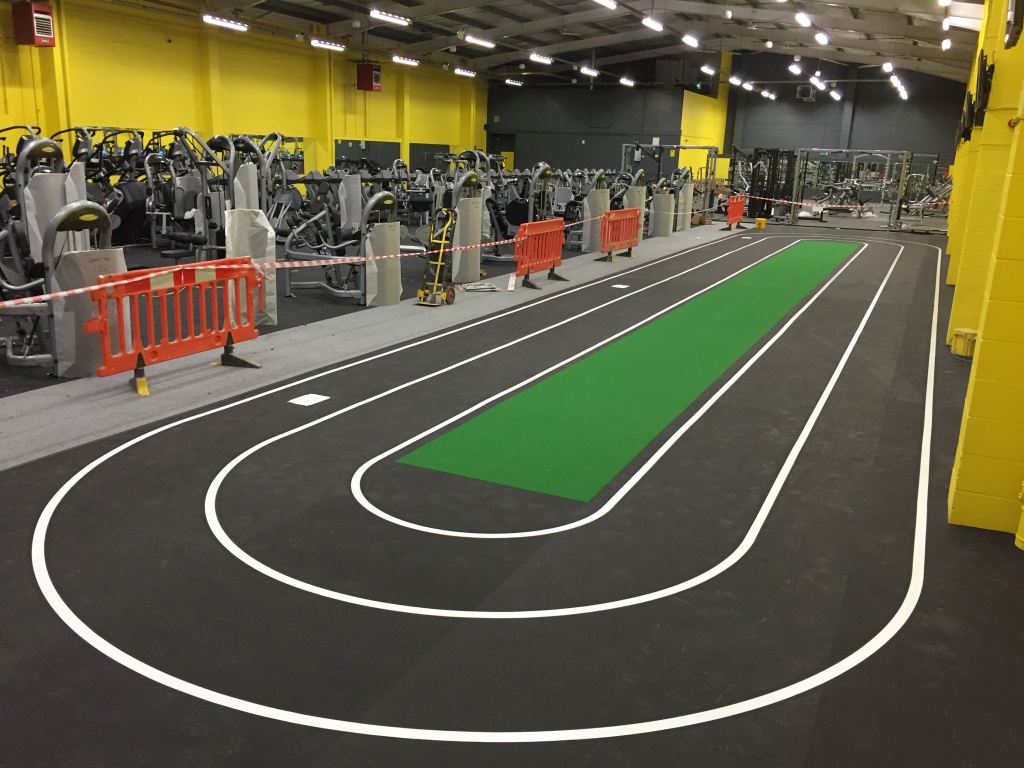 Xercise4less gym indoor track