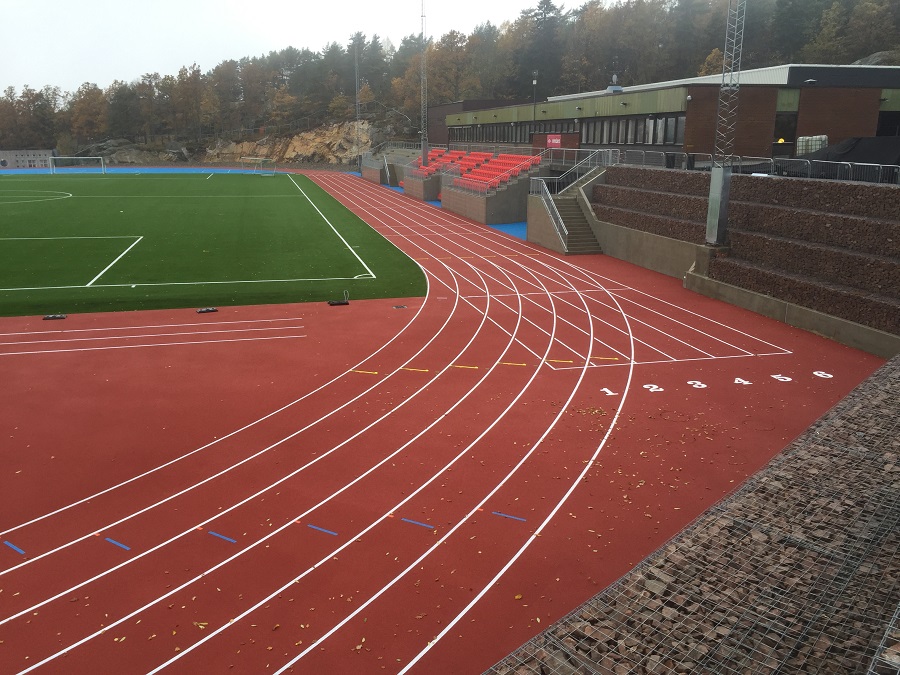 Drobak 6 lane track